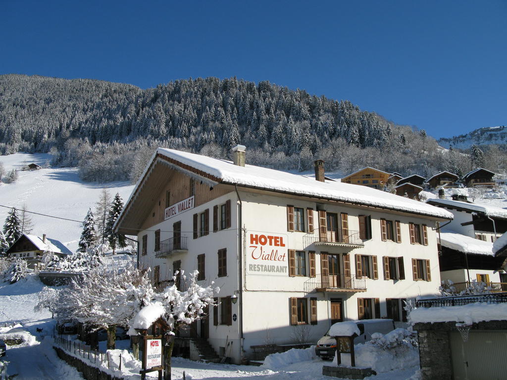 Hôtel Viallet Arêches Exterior foto